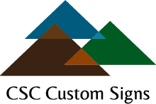 CSC Custom Signs Logo